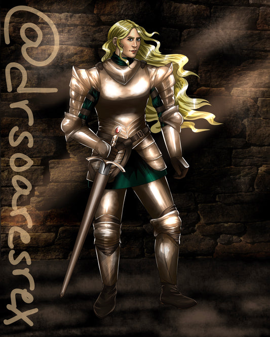 Aelin Galathynius (Licensed Print)